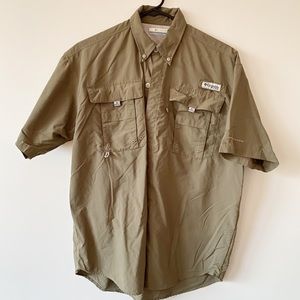 Columbia Fishing Polo Omnishade PFG Vent Back